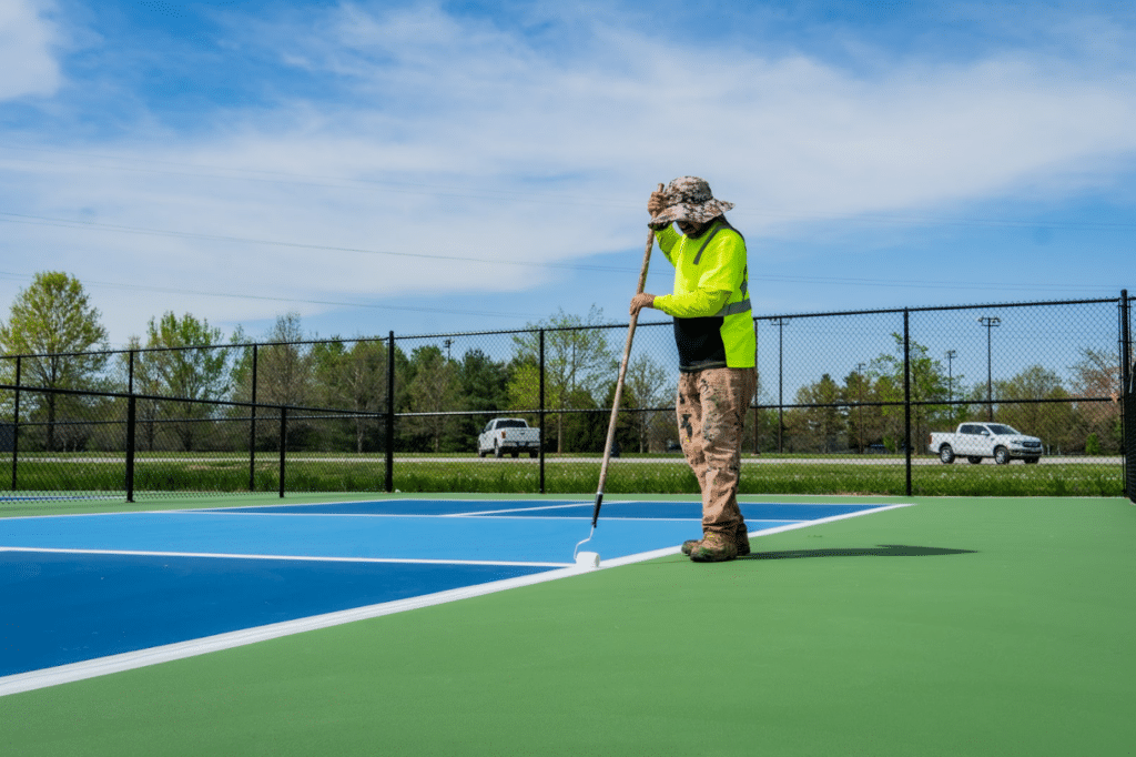 pickleball courts 2 Pickleball Court Construction & Maintenance McConnell & Associates