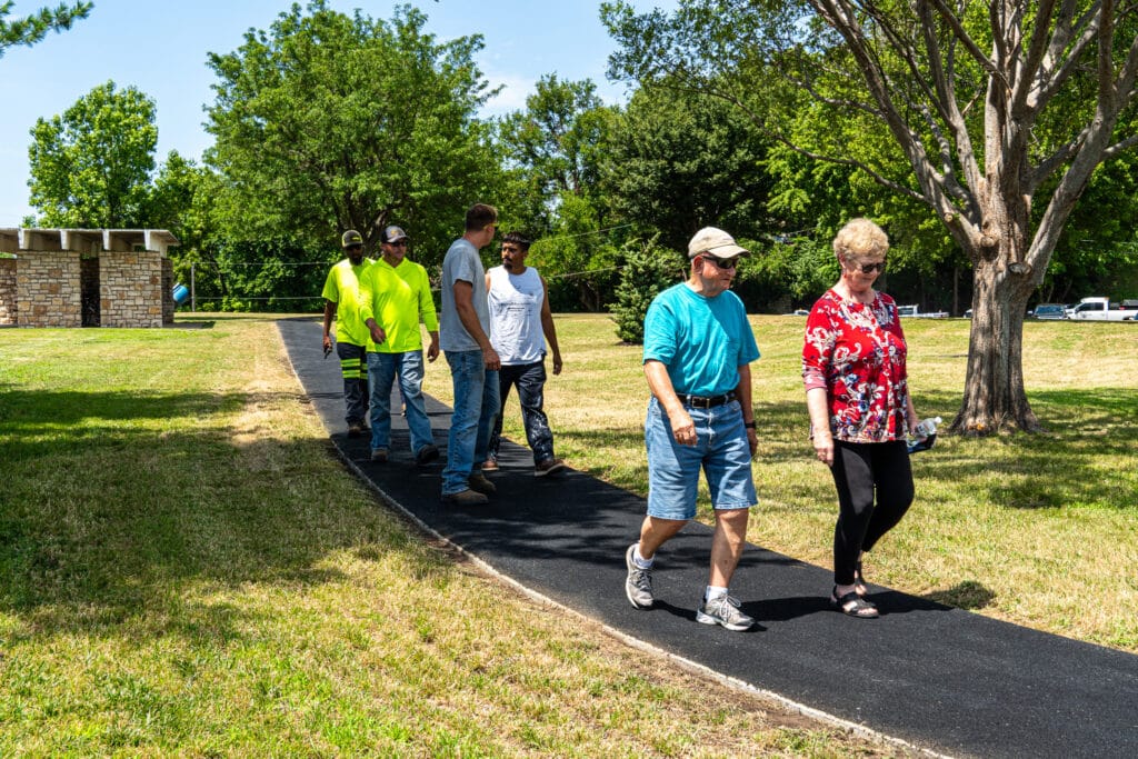 st-margarets-walking-trail-testing-surface